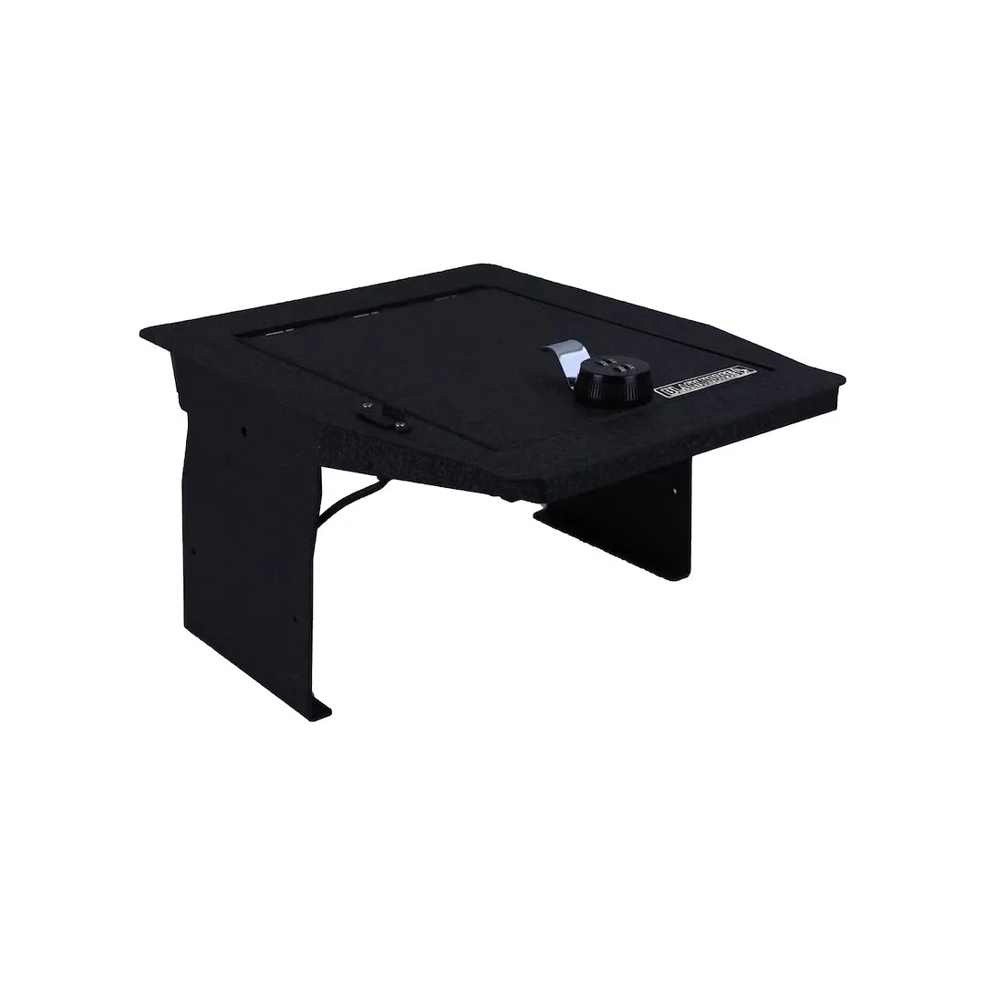 ASFF06 – BLACK HORSE Console Security Insert, With 4 Digit Combination Lock Powder Coat Black Steel - view 2